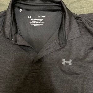 Black Under Armour men’s polo